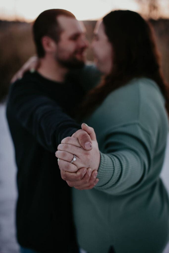Documentary-style wedding photography in Billings Montana
