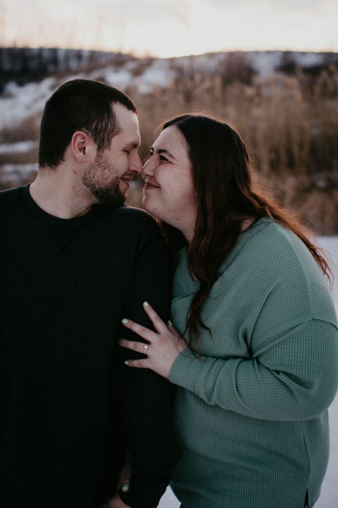 Storytelling-style photo from wedding in Billings, MT