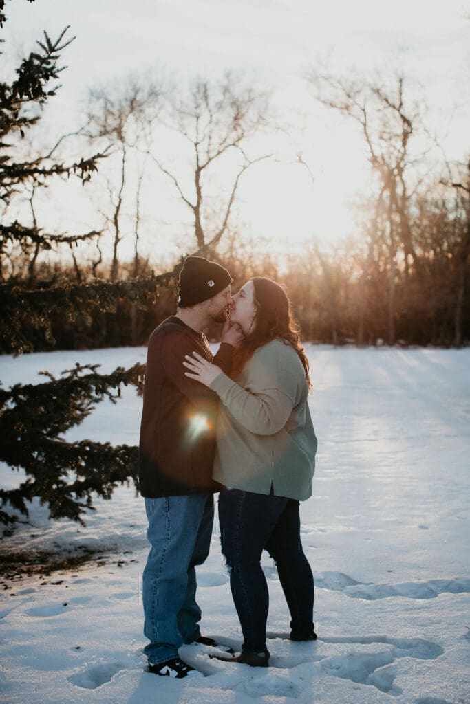 Emotional candid from a Billings Montana wedding photography gallery