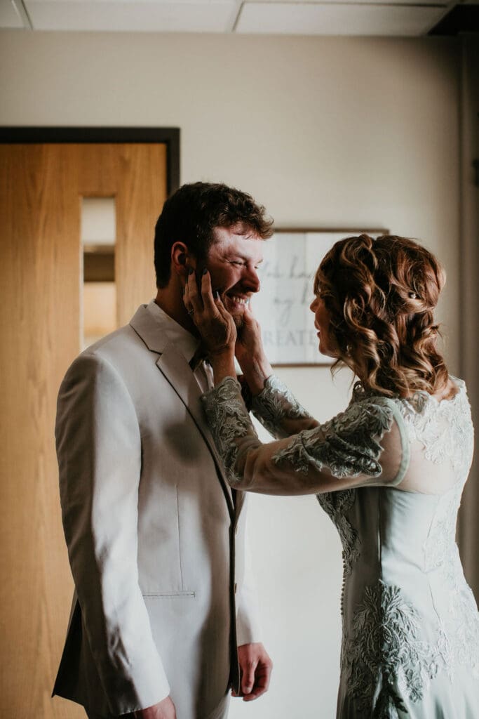 Wedding story told through the lens of a Billings Montana photographer