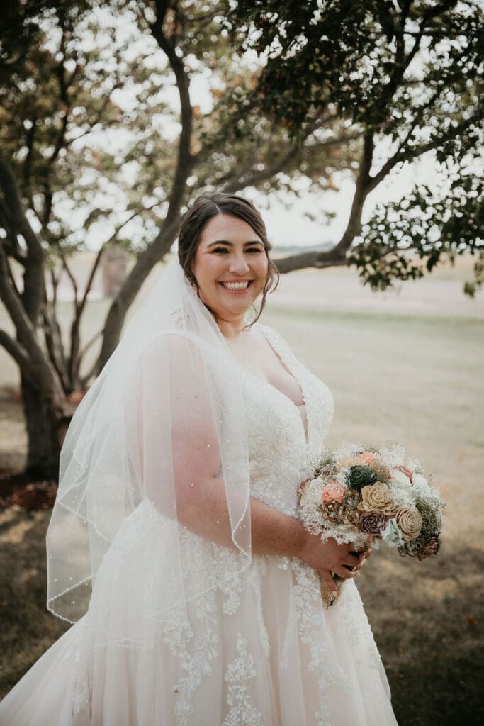 Honest and emotional photo from a Billings Montana wedding gallery