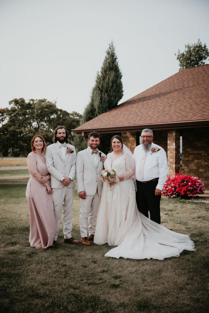 Intimate wedding photography moments in Billings Montana