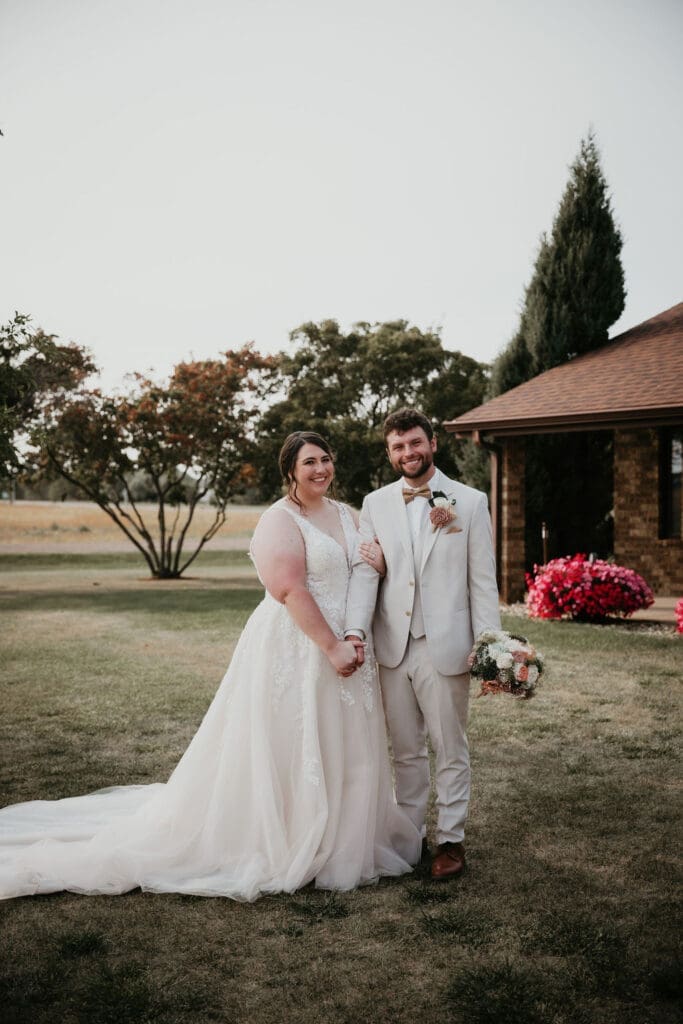 Candid moment captured in Billings Montana wedding photography style