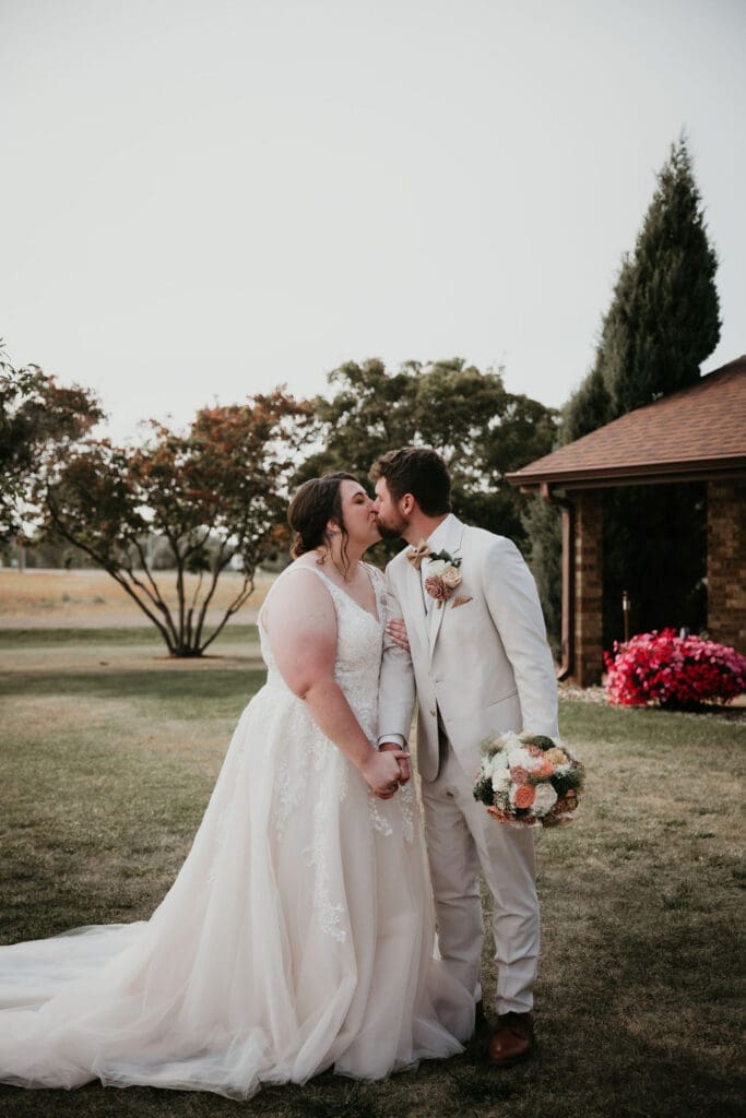 Outdoor photo taken by Billings Montana wedding photographer